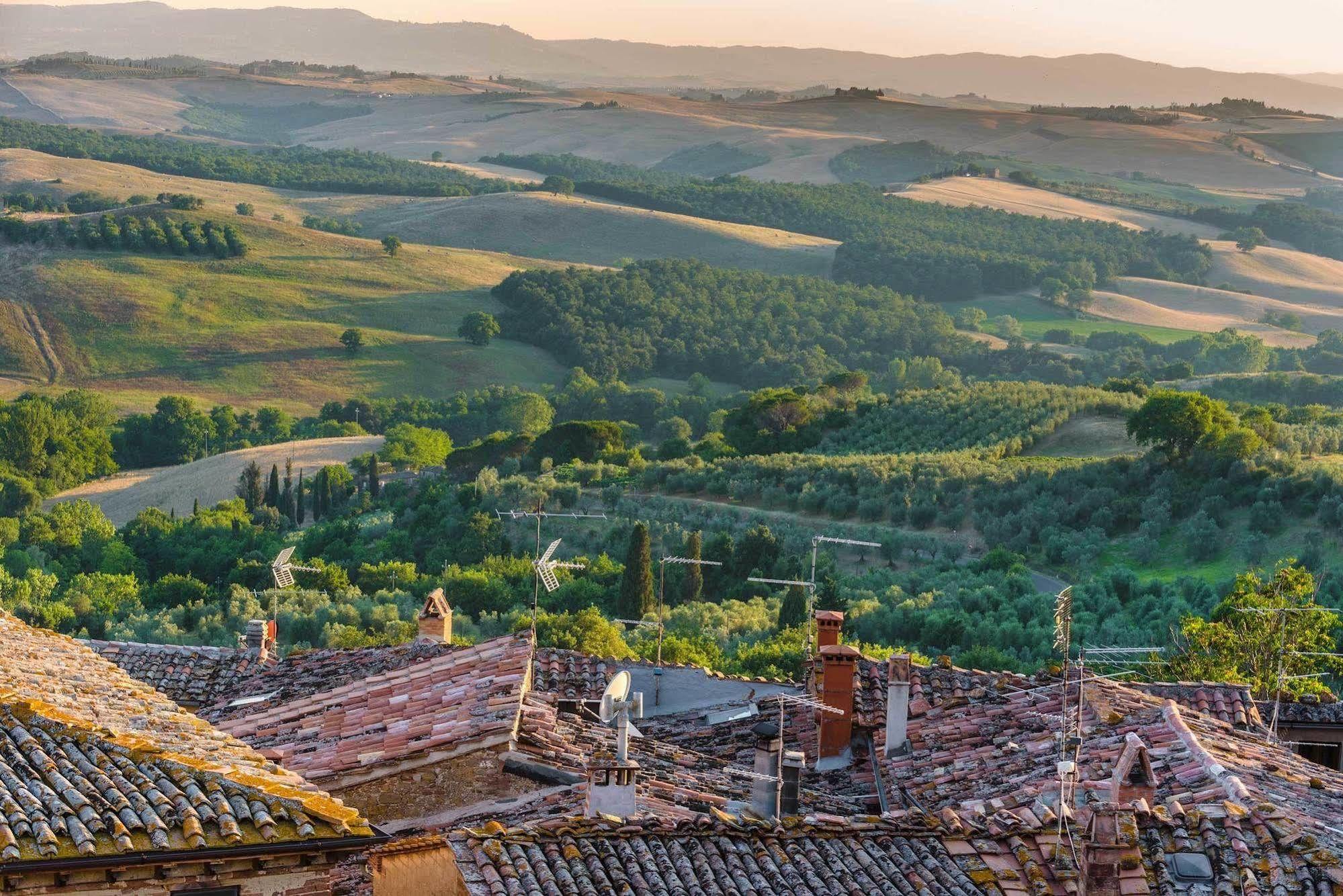 Locanda di CasalMustia Castelmuzio Bagian luar foto