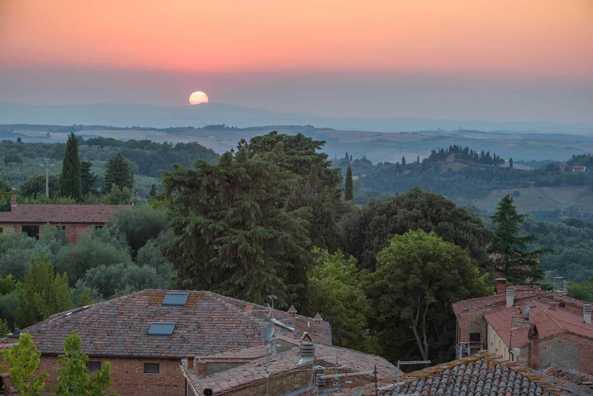 Locanda di CasalMustia Castelmuzio Bagian luar foto
